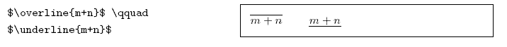 Latex中常见数学符号的代号